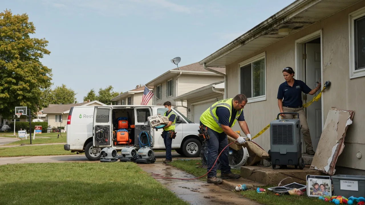 Water Damage Restoration in Hubert, NC near me